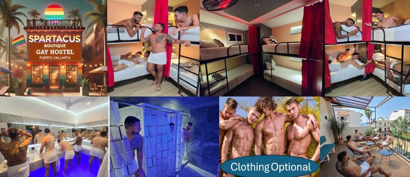Spartacus Hostel Boutique For Men 푸에르토 발라타 외부 사진